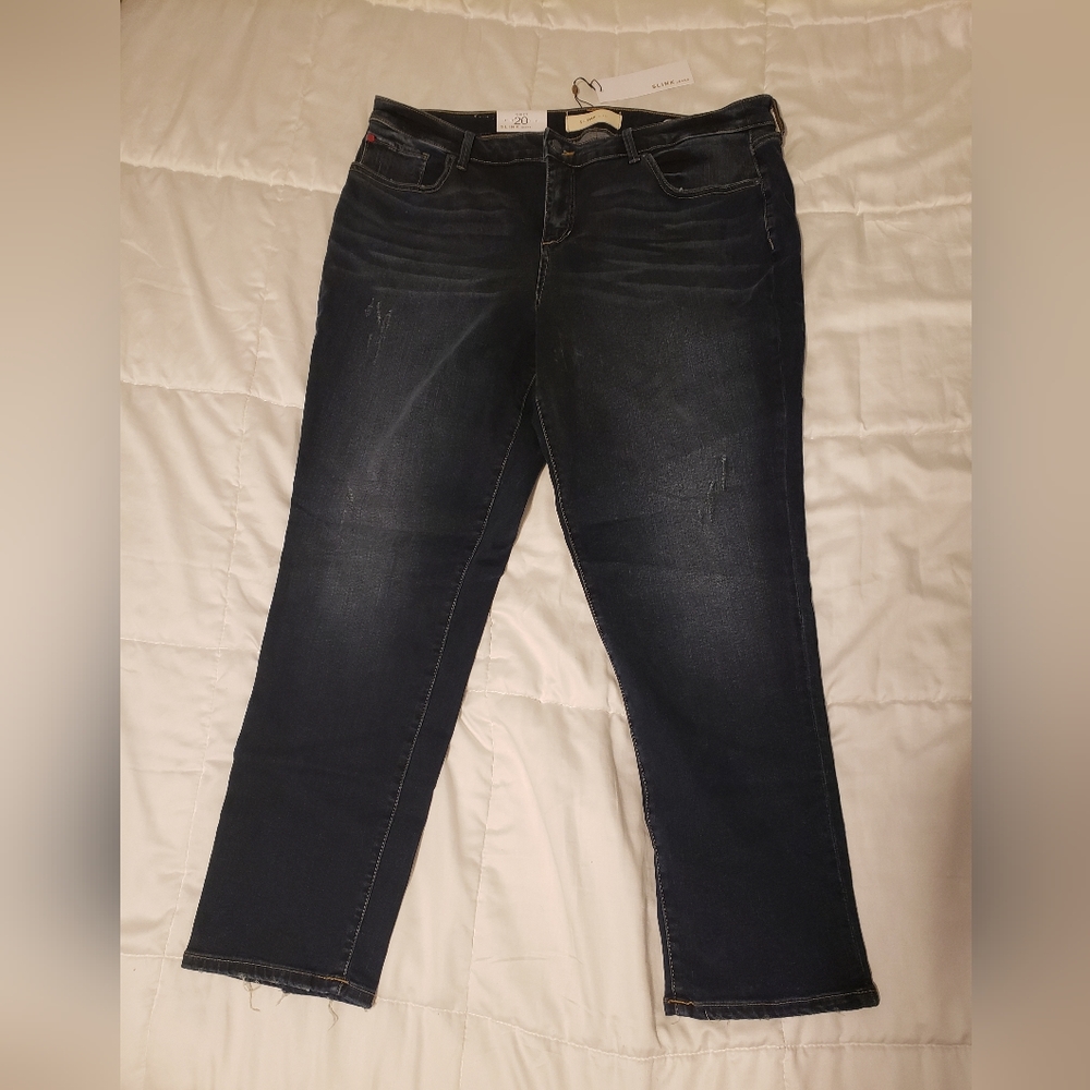 SLINK slim fit jean capris